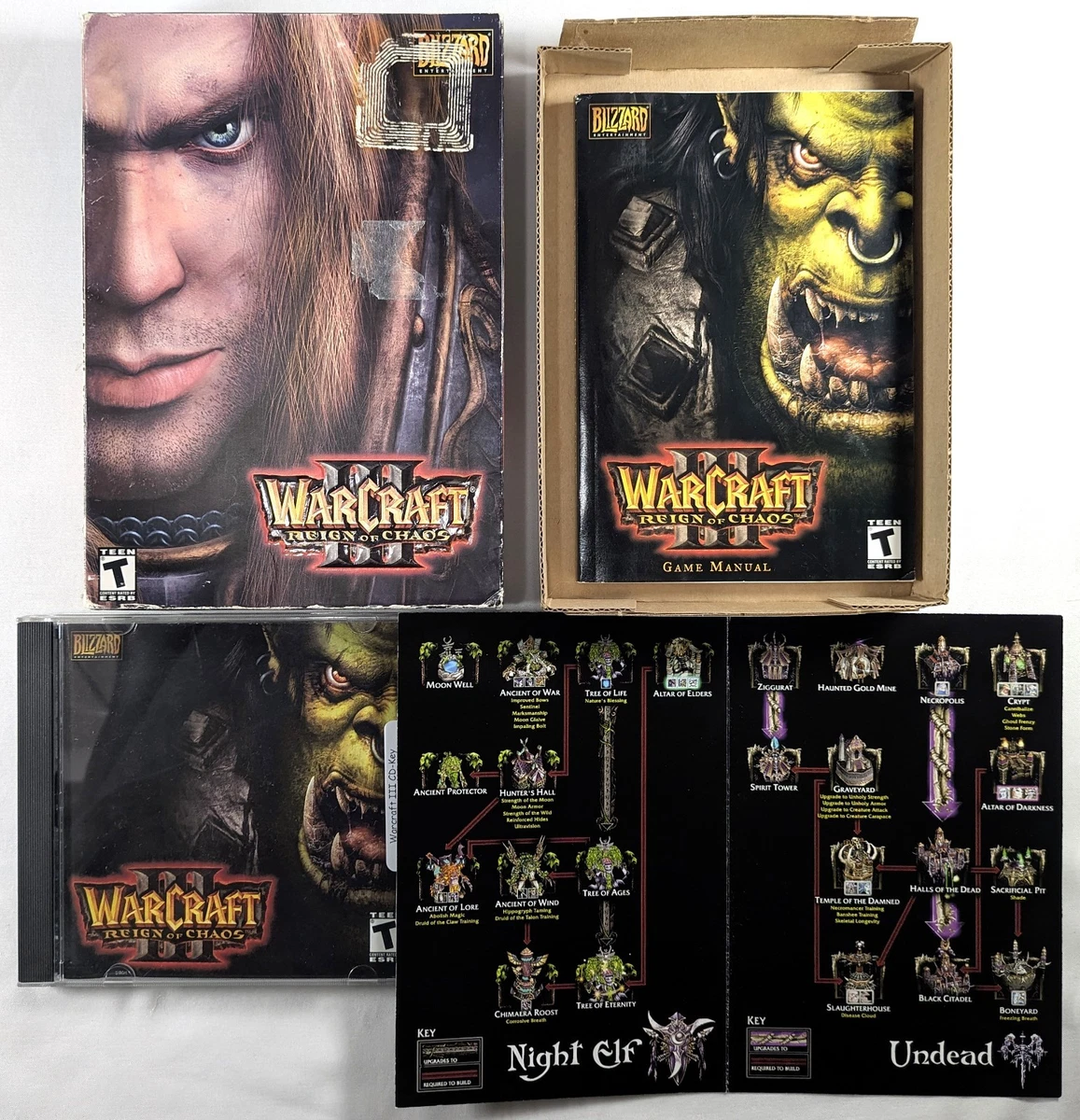 Warcraft III: Reign of Chaos Video Games for sale - eBay