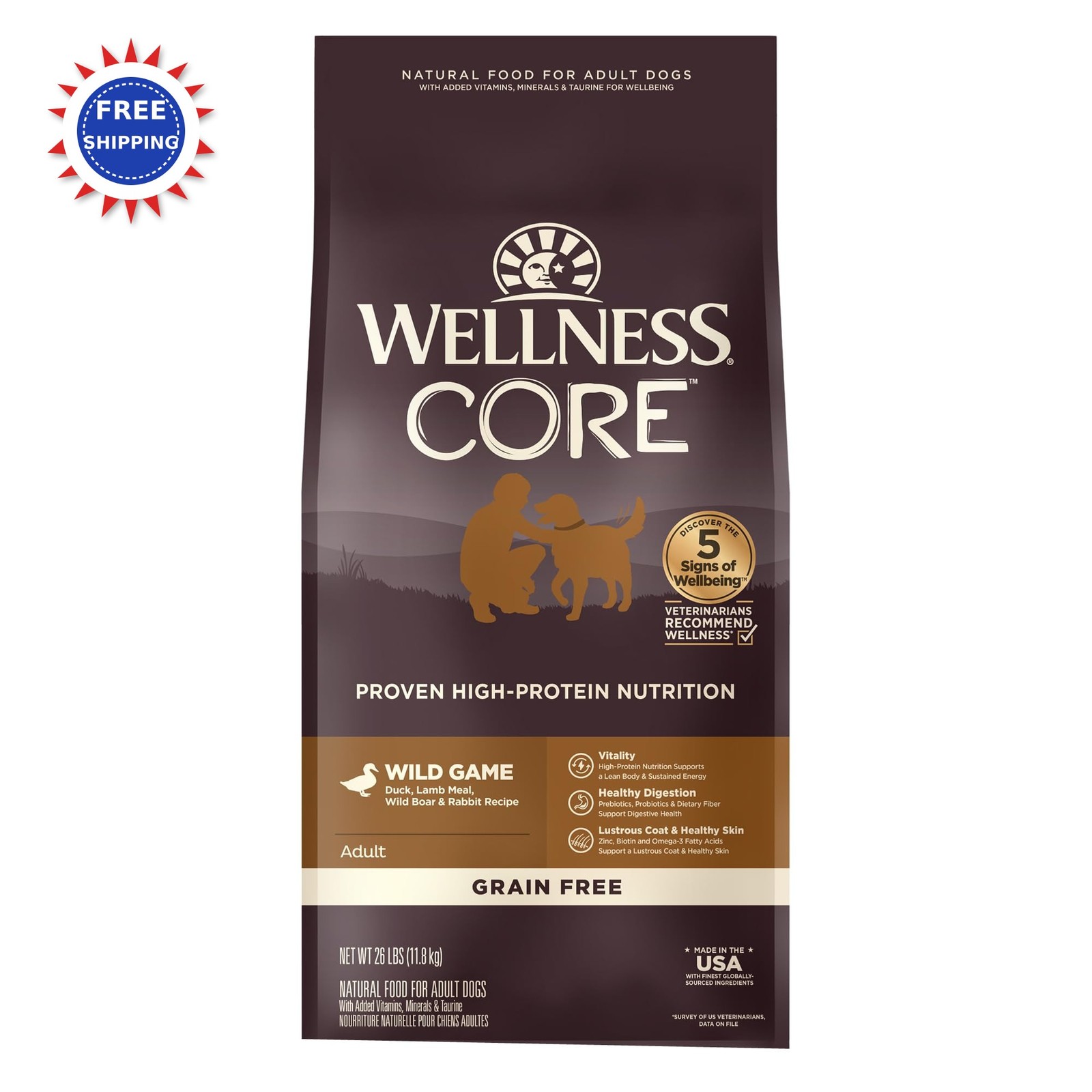 Grain Free High Protein Natural Ocean Whitefish
