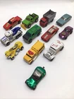 Diecast Lot (12) Cars Hot Wheels RED LINE SAND CRAB & Matchbox Lesney Mattel
