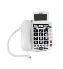 CSC600 UltraClear Amplified Corded Phone with Medical Emergency Buttons - Sin...