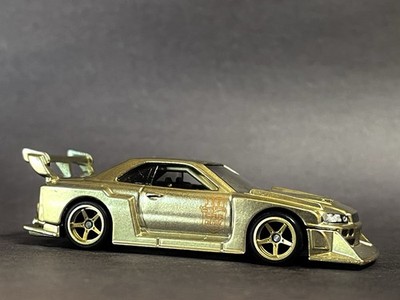 Hot Wheels New Premium 2026 Gold LBWK LB-ER34 Super Silhouette