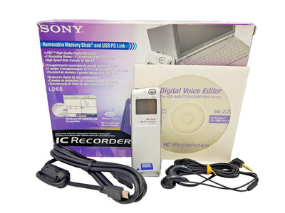 Sony ICD-MS525 Memory Stick Diktiergerät Handdiktiergerät Diktiergerät