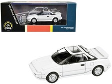 Paragon PA-55362 1/64 1985 Toyota MR2 MK1 Super White with Sunroof
