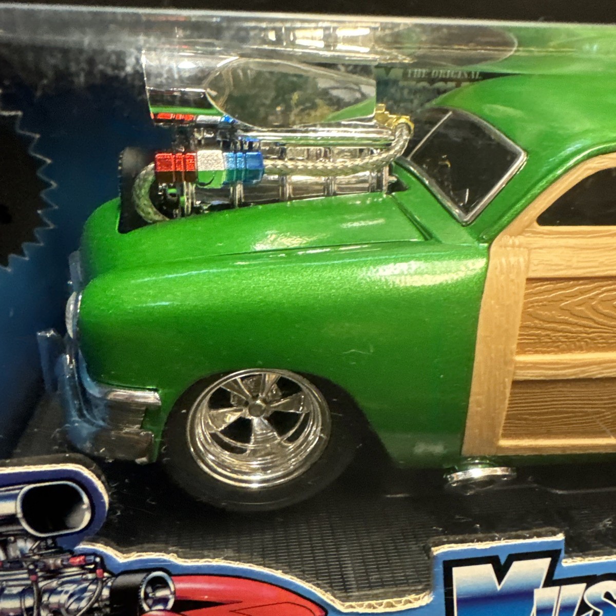 Muscle Machines 1950 Ford Woody Blue Car 1 18 for sale online | eBay