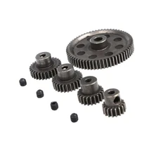 17-64T Metal Spur Differential Gear Motor Pinion Cogs Set for HSP 1/10 RC Cars
