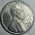 1943 S Lincoln Wartime Steel Cent Exact Coin Imaged #LWC1604