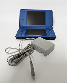 Nintendo 3DS XL Handheld Game Console Navy Blue Tested Game, Stylus & Cable