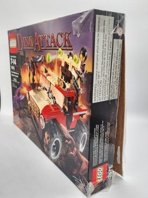 Lego Dino Attack Fire Hammer 7475 Mutant Lizards W/ Box And Manual 2005 Complete