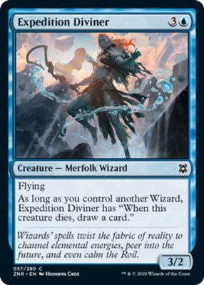 Expedition Diviner~057/280~NM~(ZNR) - Zendikar Rising~MTG