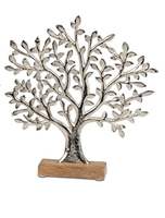 Formano Lebensbaum Alu Mangoholz 27 Cm Deko Figur Geschenk Baum