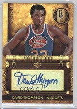 2013-14 Panini Gold Standard Mother Lode 210/299 David Thompson #50 Auto HOF 1c4
