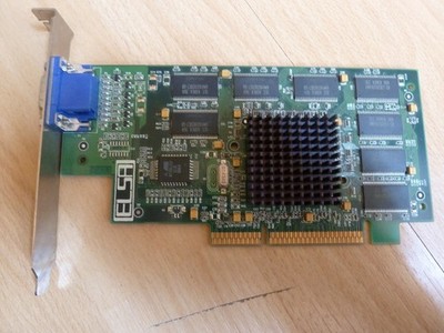 ELSA ERAZOR II-A16 NVIDIA RIVA TNT 16MB SGRAM AGP VIDEO CARD GRAFIKKARTE GAMES
