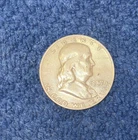 1 DAY AUCTION 1957 Franklin Half Dollar