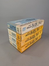 Lot Logan Metal Deluxe Slide File No 115  240 for 2x2" 35mm Slides READ 