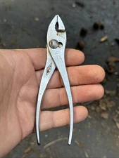 Vintage 5-1/2" Diamond Calk Horseshoe Co K35 Slip Joint Pliers - Duluth U.S.A.