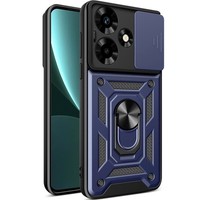 SchutzhüLle Mit Schutzfunktion FüR Infinix Hot 30, Camshield Slide, Blau