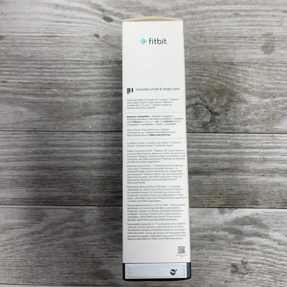 NUEVO Rastreador de Actividad Fitbit Versa 2 - Pétalo/Rosa Cobre Foto 4 de 4