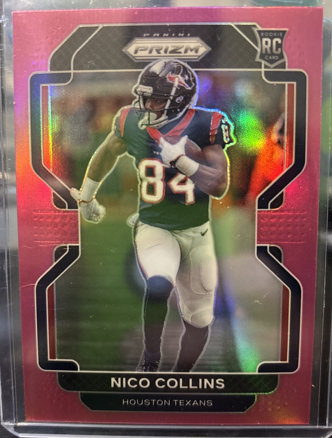 2021 Panini Prizm - Rookie Nico Collins #360 Pink Prizm (RC)