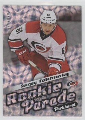 2016-17 Upper Deck Parkhurst Rookie Parade 681/999 Sergey Tolchinsky #RP18 n1u
