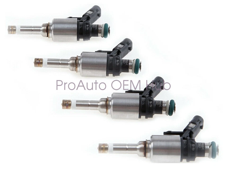 4 pcs 0261500278 Bosch OEM Fuel Injectors For AUDI A4/A4 Quattro 2009-2015 2.0T - Image 3 of 4