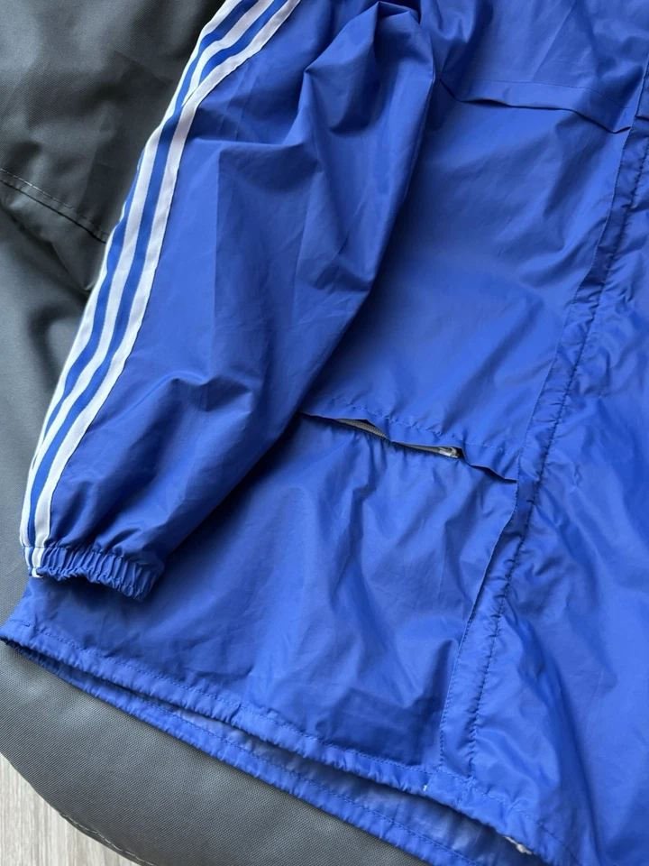 ADIDAS VINTAGE TRACKSUIT 90s ORIGINAL NYLON PANTS SIZE L JACKET SIZE M - Image 3 of 4