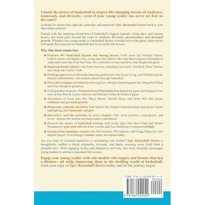 Epic Basketball Stories: Inspiring Adventures of Heroes -  NEW Dylan Ambrose 202