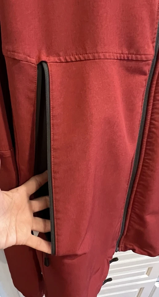 * Men’s THE NORTH FACE Light Softshell Jacket Maroon FlashDry RDT Sz XXL 2XL - Image 2 of 4