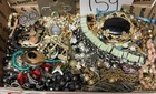Vintage & Modern Some Signed Costume Jewelry Lot Full Small Priority Box # 159