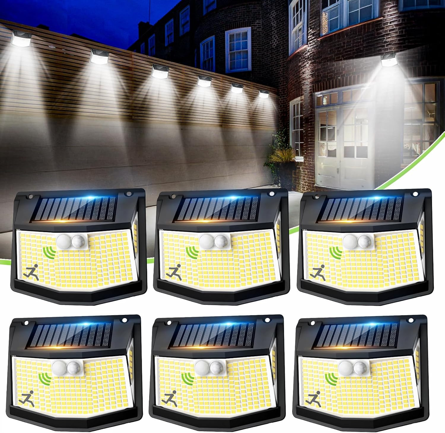 Luci LED Solare Esterno Giardino 248 LED con Sensore | Offerta Online