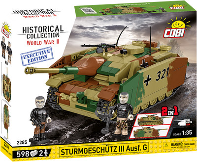 COBI 2285 STURMGESCHUTZ III Ausf. G - EXECUTIVE EDITION - US SELLER - MIB - RARE