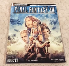 Final Fantasy XII: Strategy Guide, Signature Series, Bradygames 2006, has poster