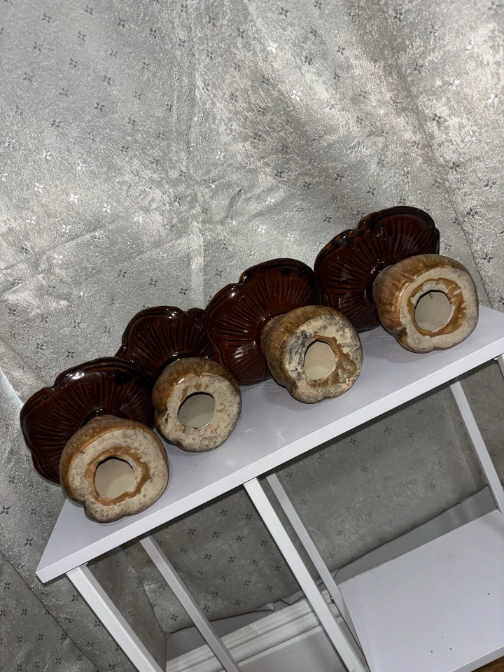 Juego de 4: Esmalte Cerámico Caprichoso Top Setas Decoración Jardín  Foto 4 de 4