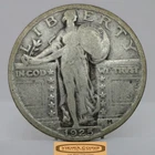 1925 Standing Liberty Silver Quarter - #C61266NQ