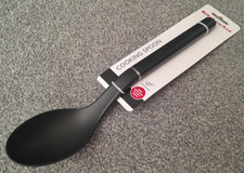 KitchenAid Kitchen Aid Cooking Spoon Utensil Black Plastic Heat Resistant