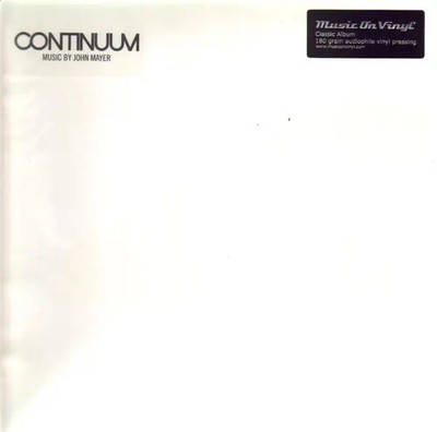 John Mayer Continuum 180G NEW OVP Music On Vinyl 2xVinyl LP