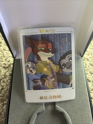 2023 Card Fun Disney 100 Joyful Instant Photo SP Insert D100-PB06 Zootopia
