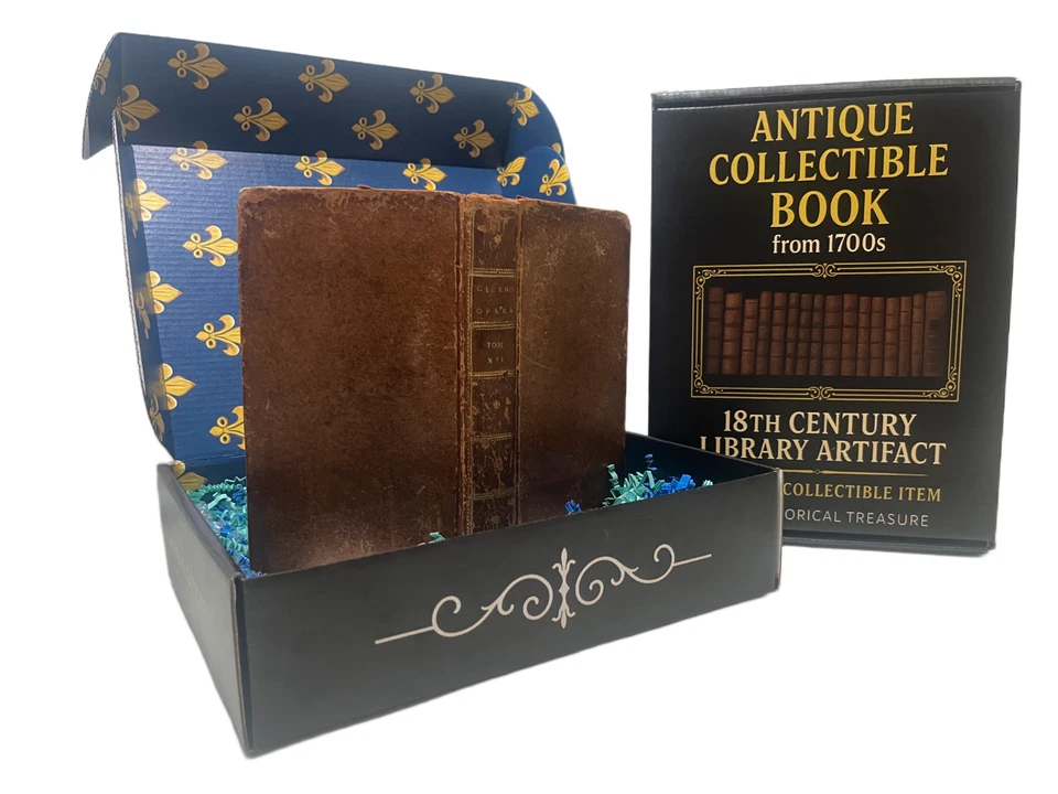 Old Book from 1700s - Luxury Gift Box - with Certificate of Authenticity - Image 4 of 4
