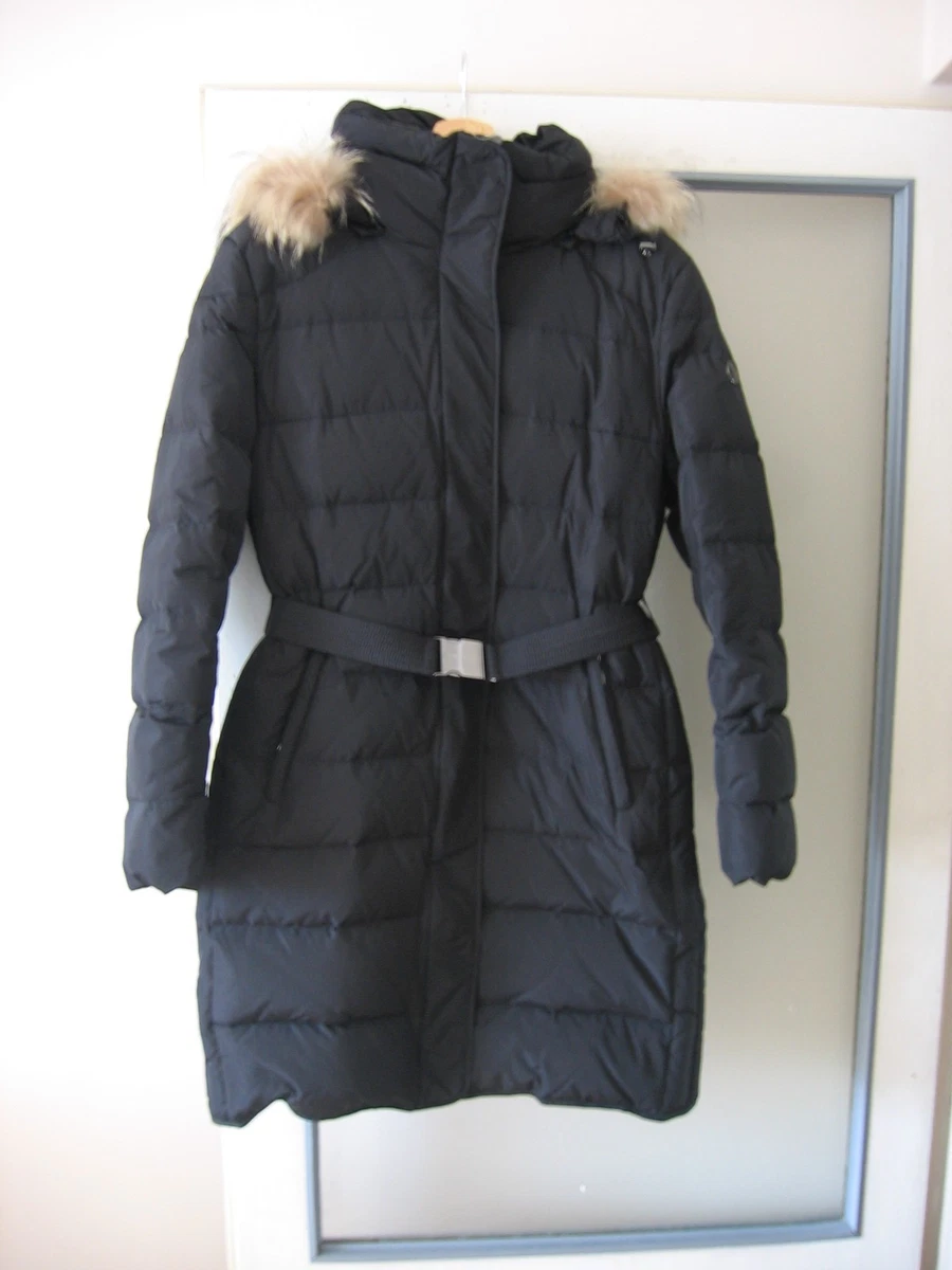 L`emotion Plumón Mujer Chaqueta de Invierno Abrigo de Plumón con Capucha Talla L/40