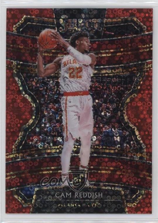 2019 Select Concourse Hybrid Red Disco Prizm 15/49 Cam Reddish #96 Rookie RC o8g