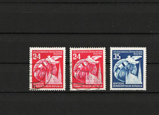 DDR  1952  Nr. 320 - 321 - V&ouml;lkerkongress -  Postfrisch + Gestempelt
