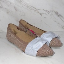 NEW Skechers Cleo  s glitter stretch flats sz 5.5