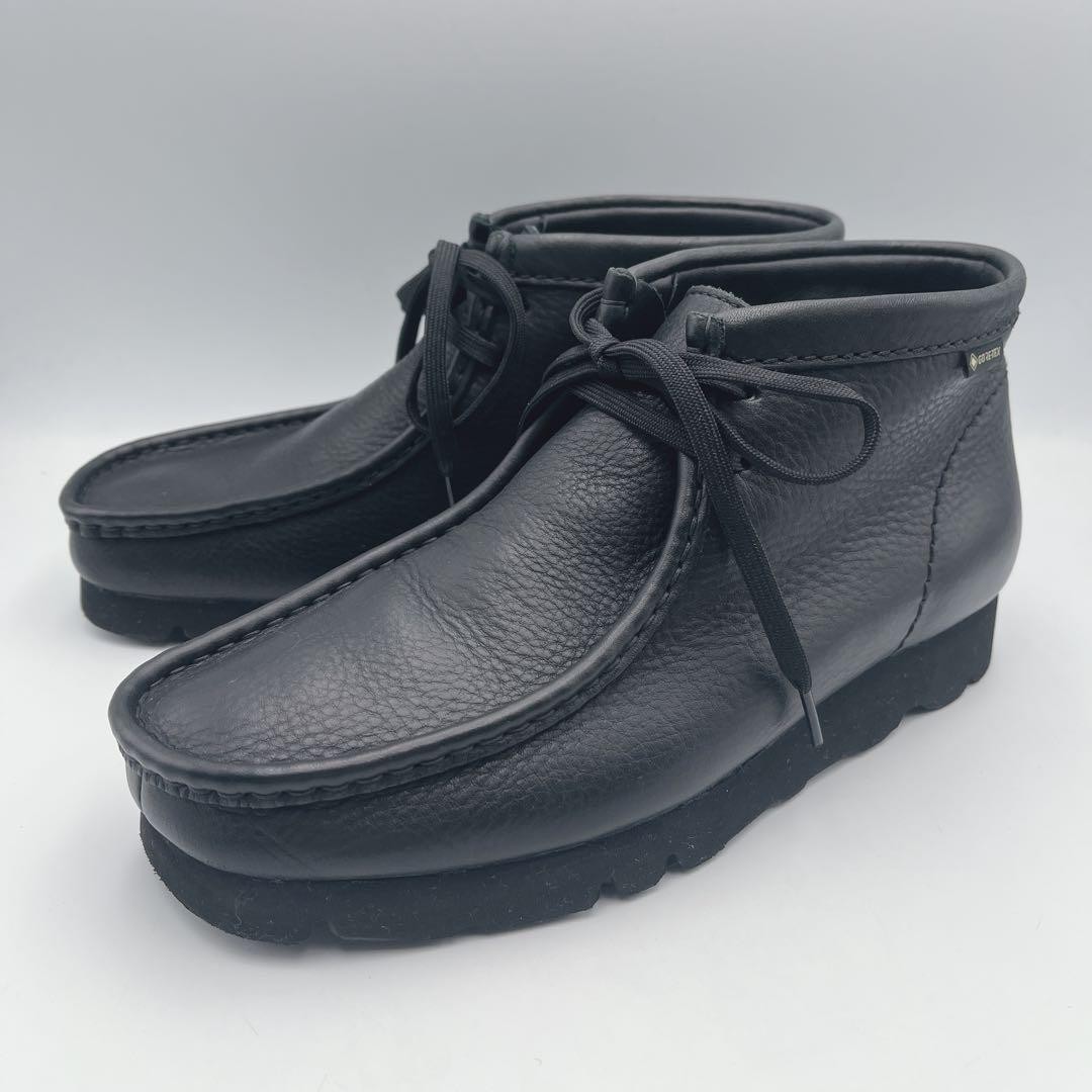 靴 clarks wallabee gtx black uk7 Clarks Wallabee GTX - Black – Kith