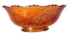 Antique Northwood Marigold Carnival Glass Berry Bowl 6in