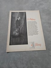 TBOOK49 MAGAZINWERBUNG 11X8" GIBSON GITARREN & VERSTÄRKER - WES MONTGOMERY