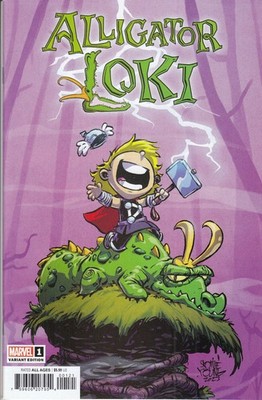Alligator Loki Variant Cover B Neuware Marvel Comic 2023 new