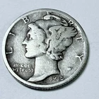 1935 S MERCURY DIME *90% SILVER, Circulated Coin, Free Shipping #6747