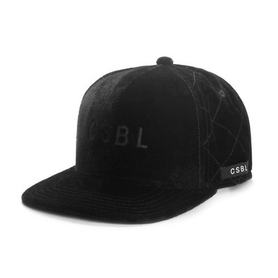 Cayler & Sons C&S BL Cap New Age black Snapback Basecap schwarz Samt Kappe Hat 