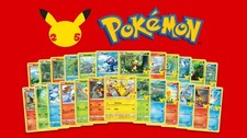 Pokemon 25th Anniversary - Mcdonalds Holo - You Pick - Free Shipping