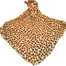 Angel Dear Giraffe Security Blanket Baby Lovey Plush Brown