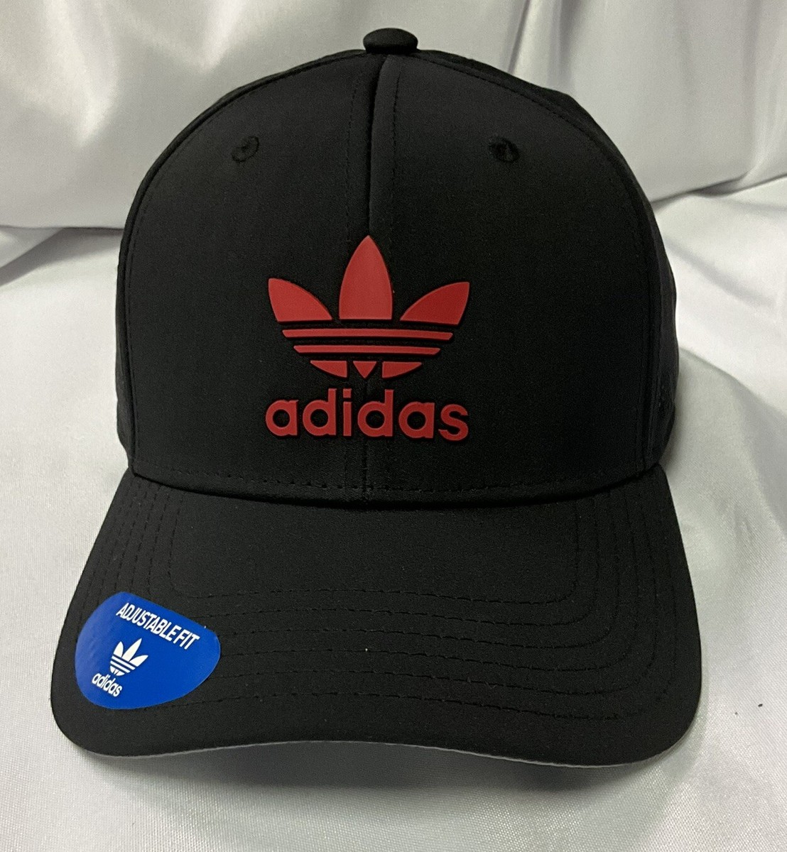 friキャップ Adidas Originals Trefoil Rubberized Aeroready Adjustable Snapback